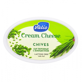 VALIO Сыр творож.с зеленым луком